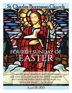 April 26, 2015 - St. Charles Borromeo Church