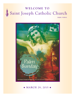 Mar 29, 2015 - Saint Joseph Catholic Church â¢ Jasper, Indiana