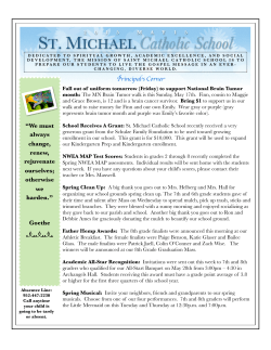 May 15, 2015 - St. Michael