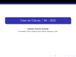 Clase de CÃ¡lculo / 04 - 2015