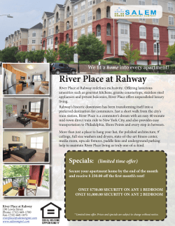 River Place at Rahway - Salem Management Company