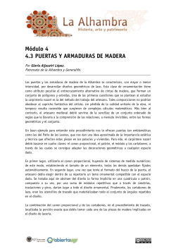 MÃ³dulo 4 4.3 PUERTAS Y ARMADURAS DE MADERA