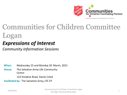 Communities for Children Committee Logan