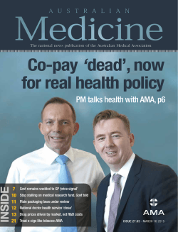 Co-pay `dead`, now for real health policy