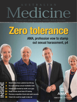 INSIDE - Australian Medical Association