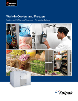 Walk-in Coolers and Freezers