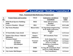 PT Slab - Sanfield (India) Limited