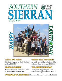 southern sierran - Sierra Club