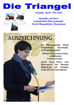 AUSZEICHNUNG - MariÃ¤ Himmelfahrt, Buxtehude