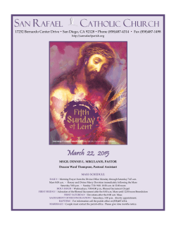 2015, March 22 - San Rafael Parish, San Diego