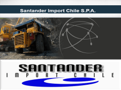 Diapositiva 1 - Santander Import Chile SPA