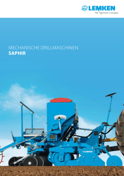 PDF - - LEMKEN Saphir