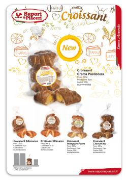 Croissant - Sapori e Piaceri