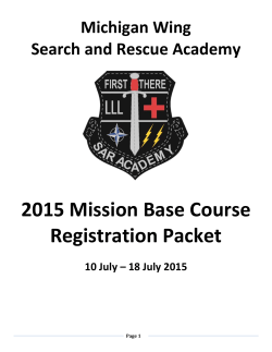 MISSION BASE COURSE REGISTRATION PACKET_2015 MIWG