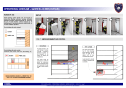 OPERATIONAL GUIDELINE â SMOKE BLOCKER