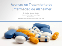 medicamentos del futuro (1) - Alzheimer y otras demencias Costa Rica