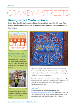 the latest Granby 4 Streets Newsletter here