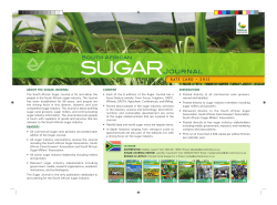 Rates PDF - Sugar Journal