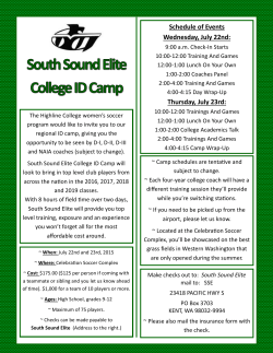 Flyer for July 22-23 Camp - Highline Community College Athletics