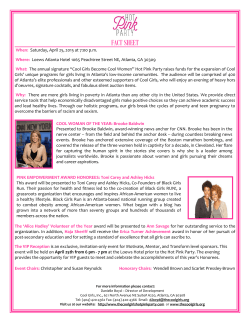 Hot Pink Party Fact Sheet