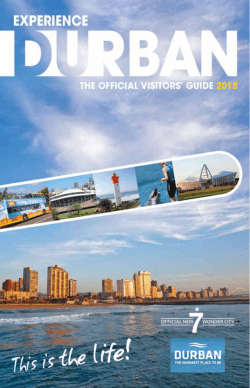 Get the Durban 2015 Travel Guide