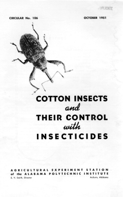 COTTON INSECTS THEIR CONTROL INSECTICIDES