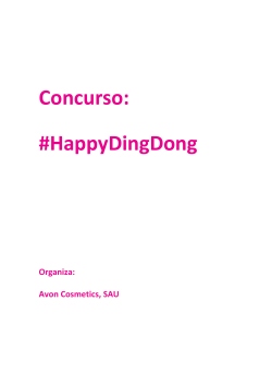 Concurso: #HappyDingDong