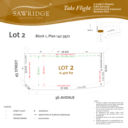 Plot Plans - Sawridge business park
