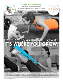 to learn more about why you should start your own Baby Boot Camp