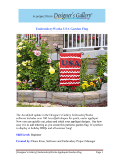 EmbroideryWorks USA Garden Flag