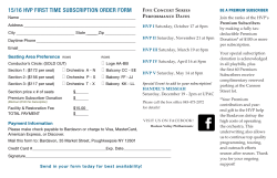 HVP New Subscribers Form