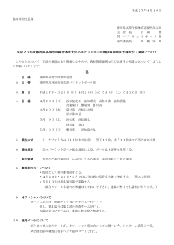 å¹³æ27å¹´åº¦éå²¡çé«ç­å­¦æ ¡ç·åä½è²å¤§ä¼ãã¹ã±ãããã¼ã«ç«¶æè¥¿é¨