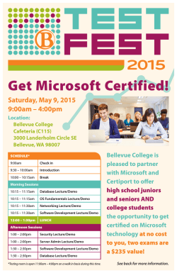 Get Microsoft Certified!