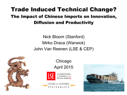 Trade Induced Technical Change?The Impact of Chinese Imports on