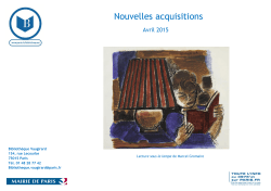 acquisitions avril 2015