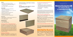 Beschreibung - Bienen-Ruck