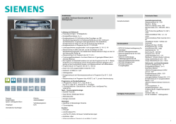 Siemens SX66P092EU SpÃ¼ler vollintegriert 60cm
