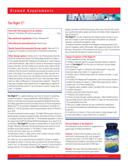 Biomed Supplements The Right CÂ®