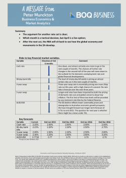 Summary &acirc;&cent; The argument for another rate cut is clear