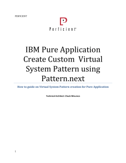 Create CustomVirtual System Pattern using - Blogs