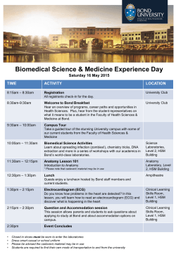 Biomedical Science & Medicine Experience Day
