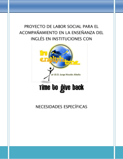 proyecto: Social - Buenas PrÃ¡cticas PedagÃ³gicas