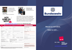Wir stellen uns vor - Fachbereich Bund + LÃ¤nder NRW