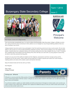bssc-newsletter-issue-3 - Burpengary State Secondary College