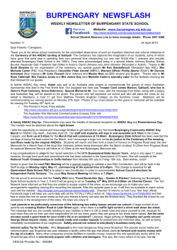 newsletter-2015-04-24 - Burpengary State School