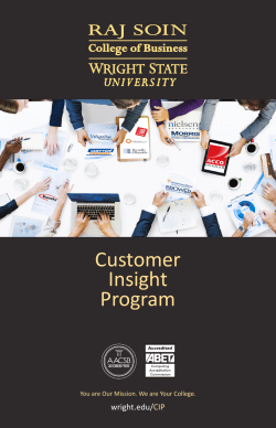 View Customer Insight Program PDF