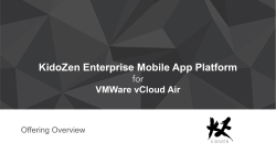 KidoZen Enterprise Mobile App Platform