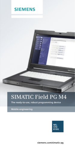 SIMATIC Field PG M4