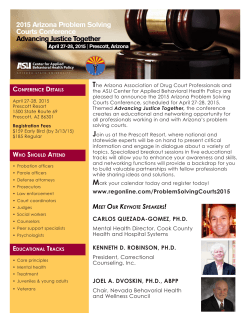 Arizona Problem Solving Courts Conference
