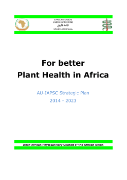 Programming for Progressive Plant Protection in Africa